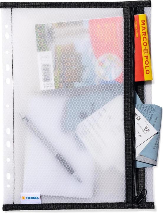 Image du produit HERMA Pochette zippée pour classeur A4 (A4, 1x)