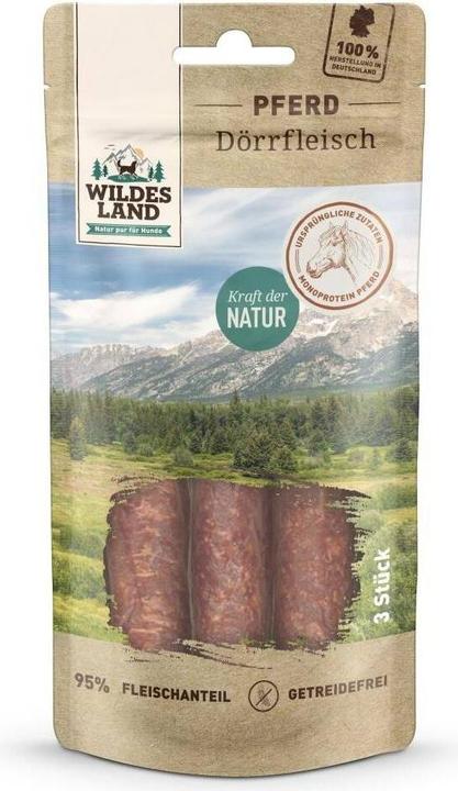 Actual product image Wildes Land Snack horse jerky 3 pcs. (Adult, 3 pcs., 77 g)
