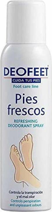 Actual product image Deofeet deodorant REFRESCANTE spray 150 ml (Spray, 150 ml)