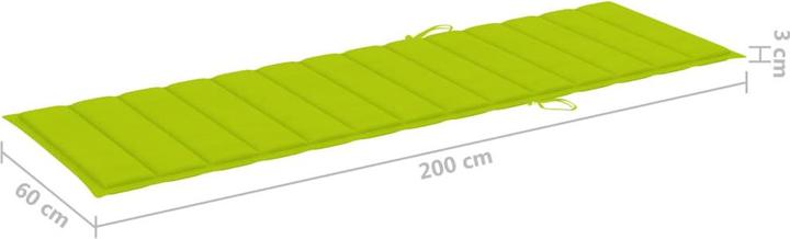 Produktbild vidaXL Sonnenliege (200 cm)