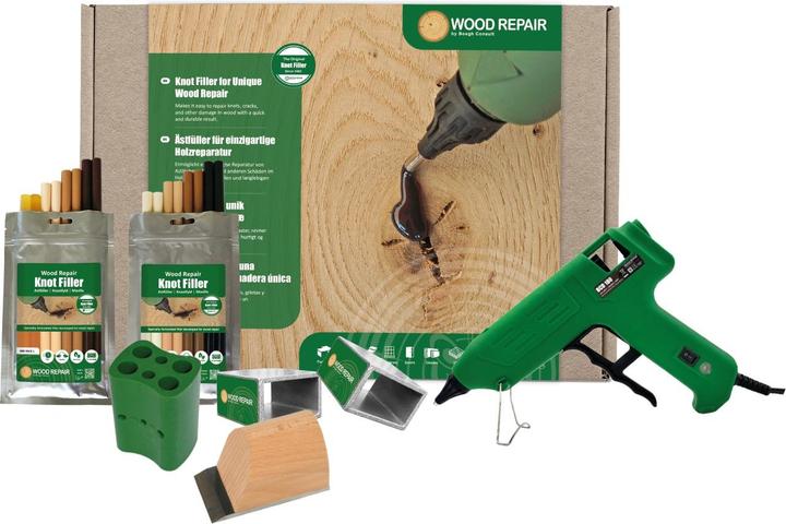 Wood Repair Reparationssaet Plus+ t/trae