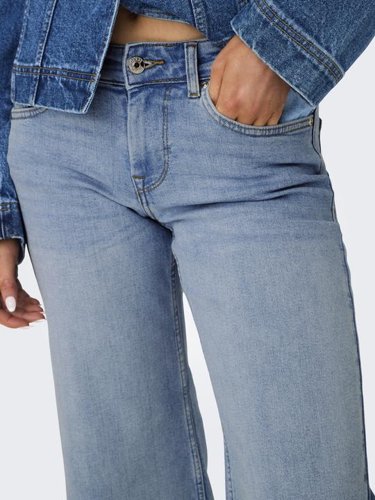 Immagine prodotto Only ONLJUDY Niedrige Taille Gerade geschnitten Jeans Jeans mit weitem Bein (W32/L32)
