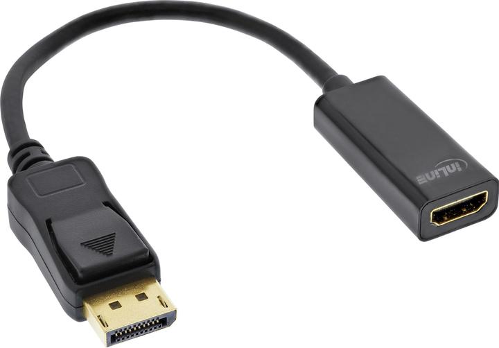 Produktbild InLine DisplayPort — HDMI (Typ A) (HDMI, 15 cm)