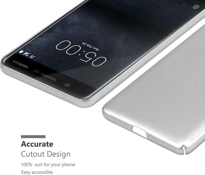 Actual product image Cadorabo Hard Cover Matt Metal Cover (Huawei Y5 (2017))