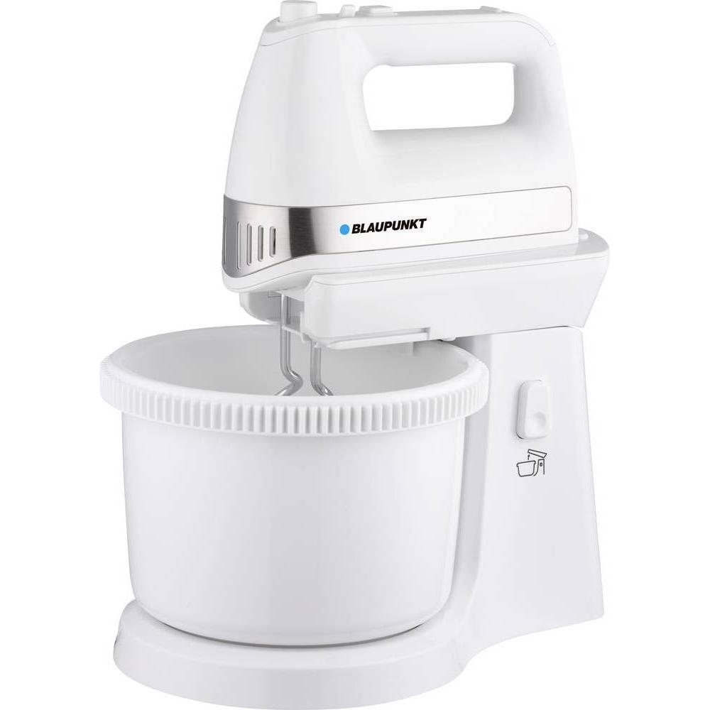 Blaupunkt Miscelatore a mano con ciotola rotante, Sbattitore, Bianco