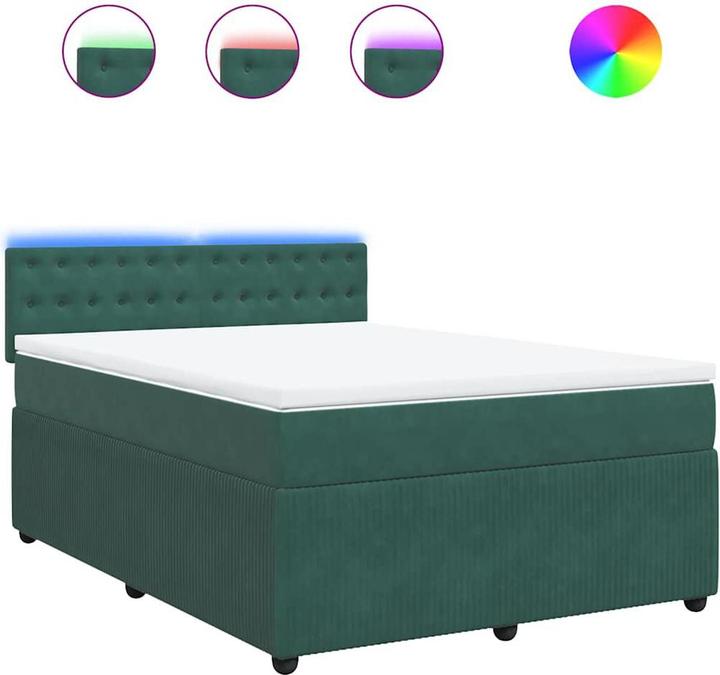 Produktbild vidaXL Boxspringbett (140 x 200 cm)