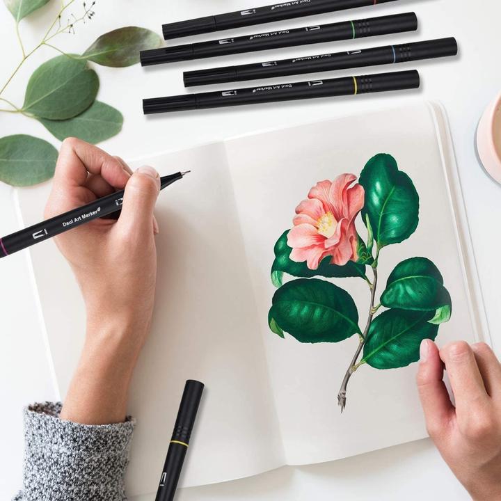 Produktbild I Am Creative Doppelspitz Dual Brush Pen (Bunt, 36 x)