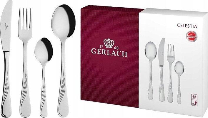 Gerlach Antica zestaw sztućców 68 szt. w walizce (68 Stück, Besteck Set)