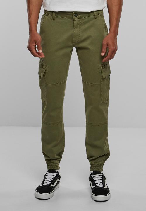 Actual product image Urban Classics Washed Cargo Twill Jogging Pants (Frequency band 38 (2600 MHz))
