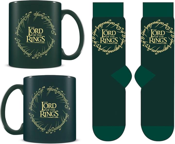 Produktbild Pyramid Der Herr der Ringe Set Tasse und Socken (315 ml, 4 x)