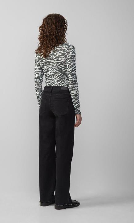 Produktbild S.Oliver T-Shirt Leicht transparentes Longsleeve mit All-over-Print (XXL)