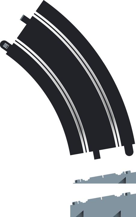 Produktbild Scalextric Banked Curve R3 45°