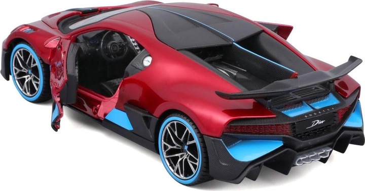 Actual product image Maisto Bugatti Divo 1/24 red