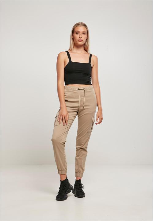 Actual product image Urban Classics Ladies High Waist Cargo Comfort Jogging Pants - 16932 (3XL)