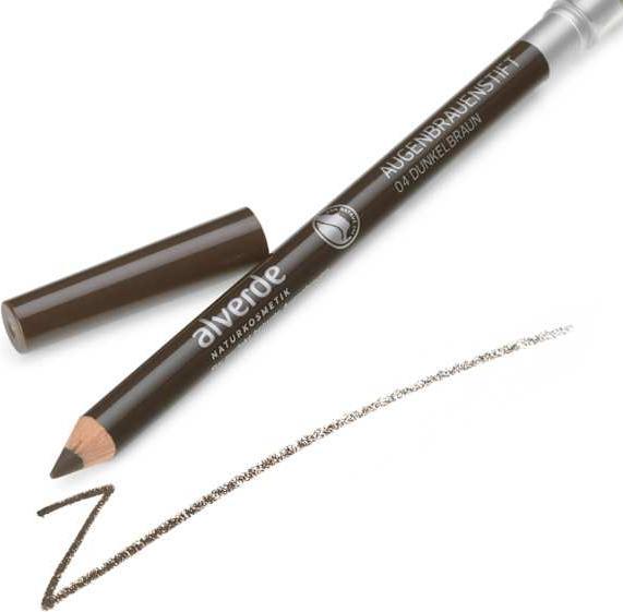 Image du produit dm alverde Crayon à sourcils brun foncé 04 (Brun foncé)