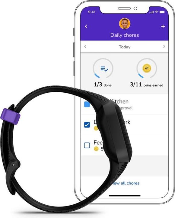 Produktbild Garmin vivofit jr. 3 Black Panther Special Edition (14.11 mm)