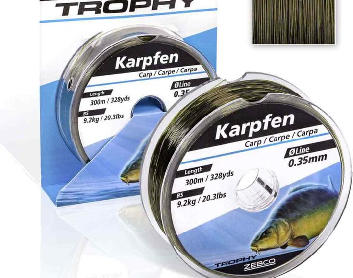 Immagine prodotto Zebco Carpa del trofeo (12.70 kg, 0.40 mm)