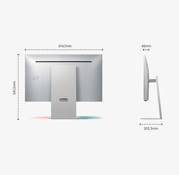 Actual product image Samsung Odyssey 3D - G90XF (3840 x 2160 Pixels, 27")