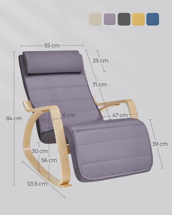 Actual product image Songmics Relaxo