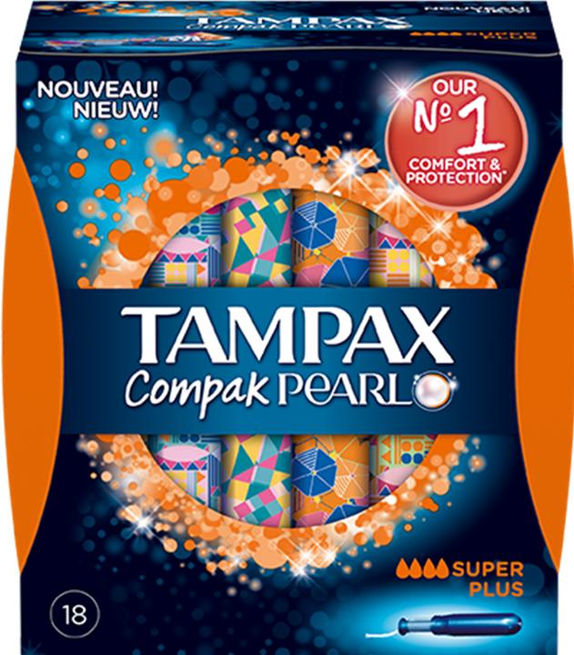 Produktbild Tampax Compak Pearl (18 x, Large plus)