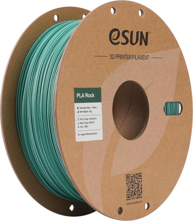 Actual product image eSUN PLA ROCK 1,75mm HORNFELS 1kg (PLA, 1.75 mm, 1360 g, Grey)