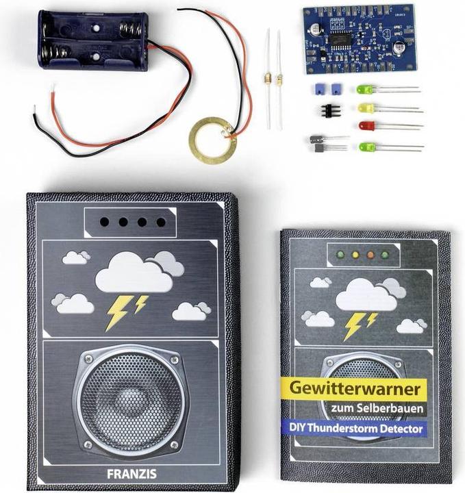 Productafbeelding Franzis Doe-het-zelf onweer alarm