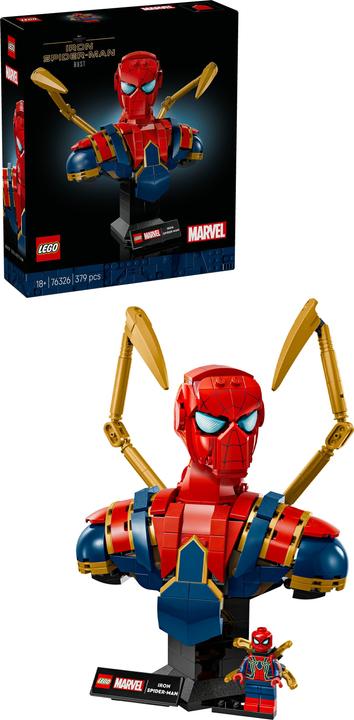 Produktbild LEGO Iron Spider-Man Büste (76326, LEGO Marvel)