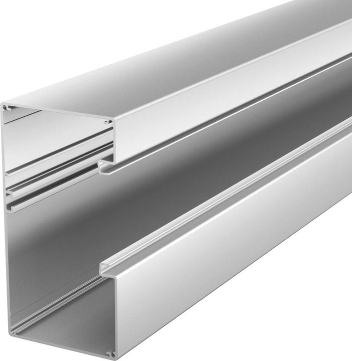 Actual product image OBO Bettermann OBO GA-A90170EL Device installation duct asymm. 90x170x2000 Alu EL (200 cm)