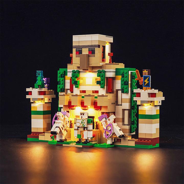 Produktbild BrickBling LED Licht Set für LEGO Die Eisengolem-Festung (21250)