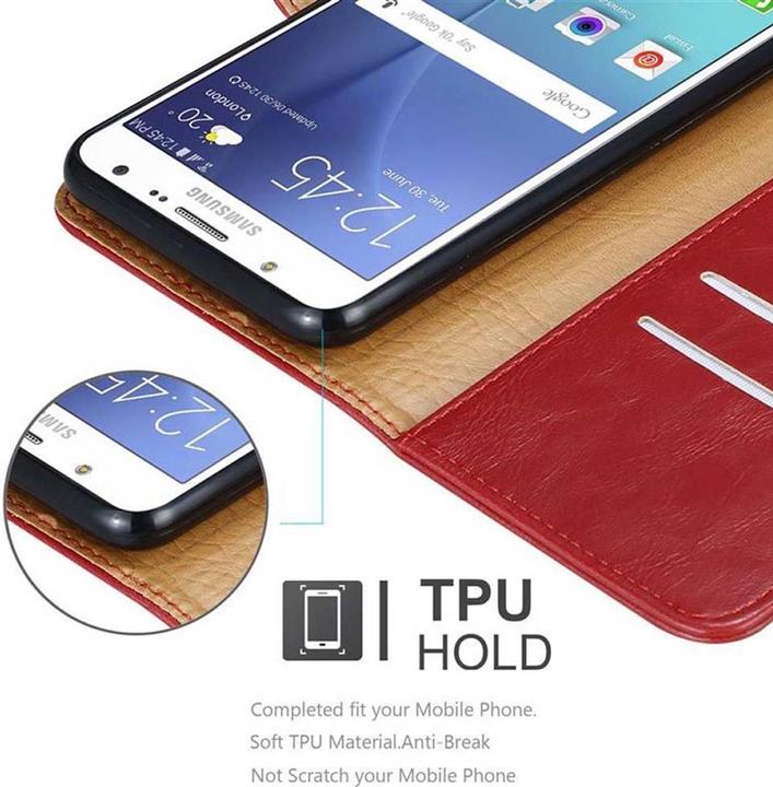 Actual product image Cadorabo Book Luxury Cover (Samsung Galaxy J7)