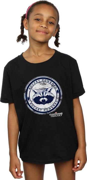 Produktbild Guardians of the Galaxy Rocket Powered TShirt Mädchen (152, 158)