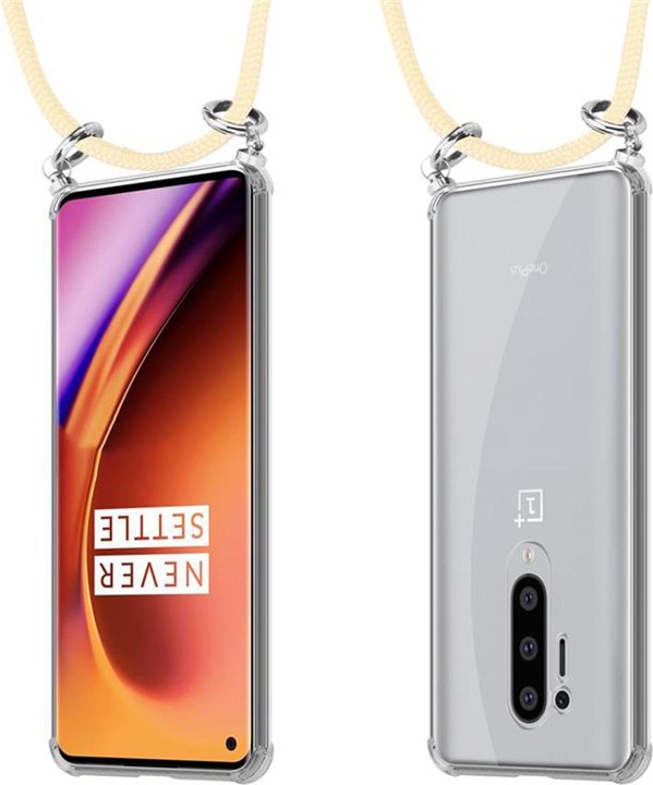 Produktbild Cadorabo TPU Handy Kette SILBER Cover