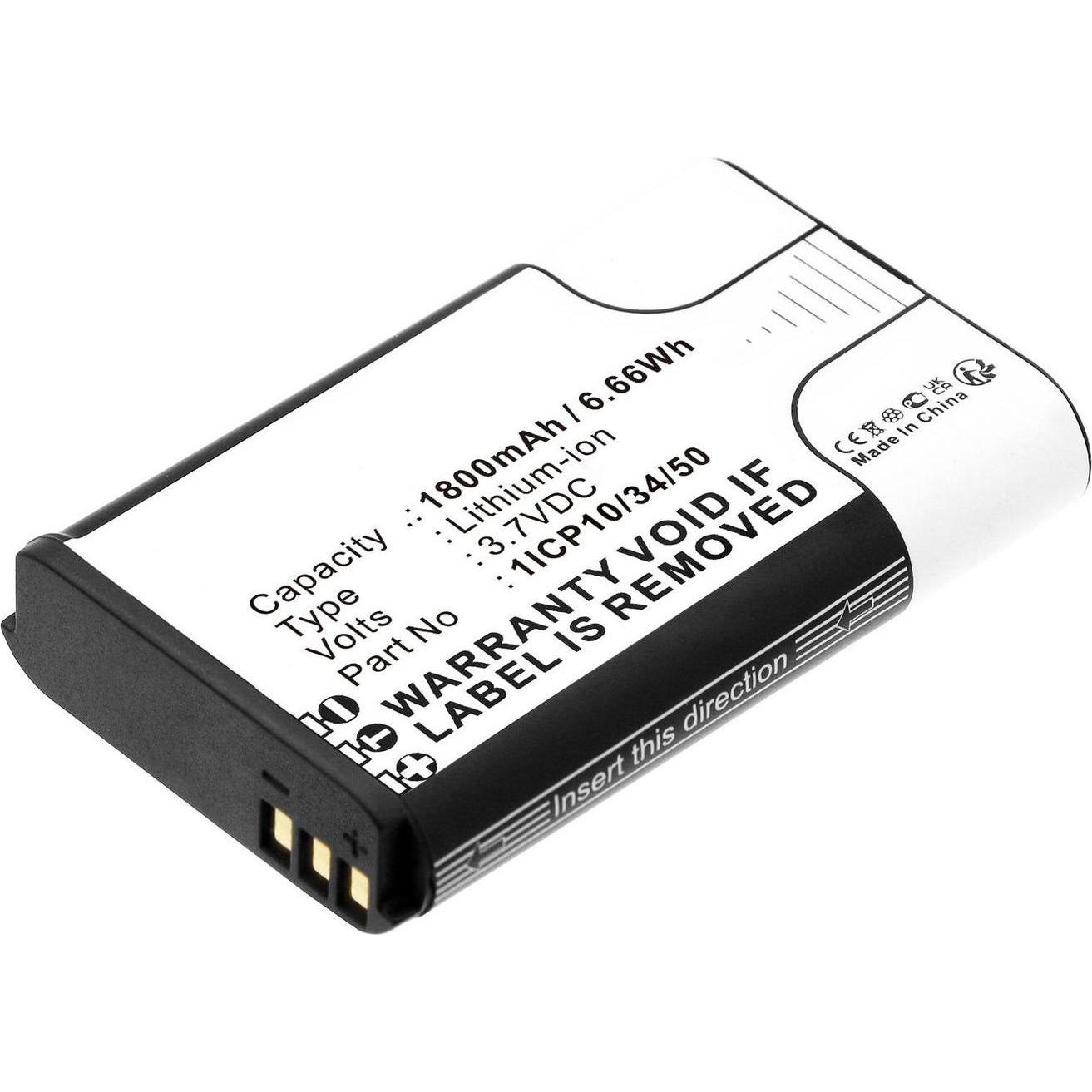 CoreParts Battery for Rotronic (3.70 V, 1800 mAh)
