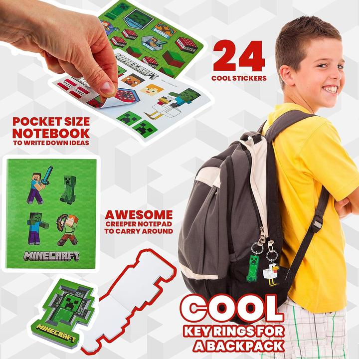 Actual product image Minecraft Surprise Stationary Box