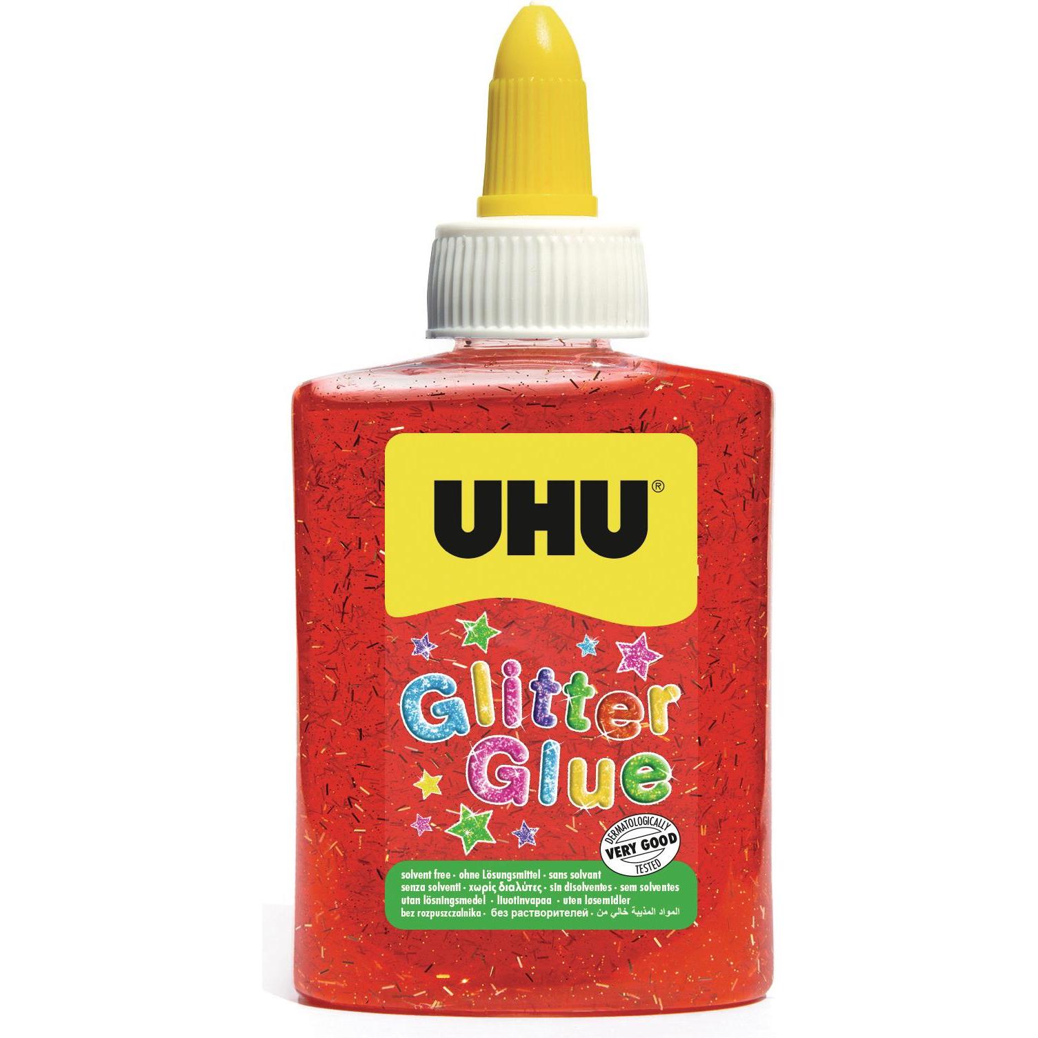 UHU, Klebstoff, GLITTER GLUE - Glitzerkleber (90 g, 88.50 ml)