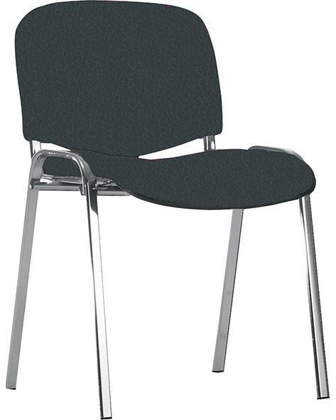 Image du produit Topstar Chaise ISO cuir chrome/cuir noir