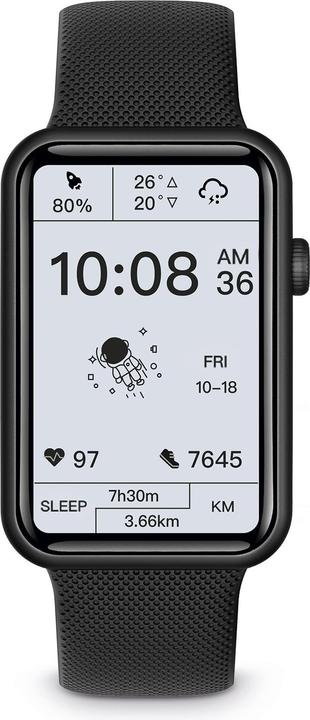 Immagine prodotto KSIX Smartwatch A Tubo Nero (46.20 mm)