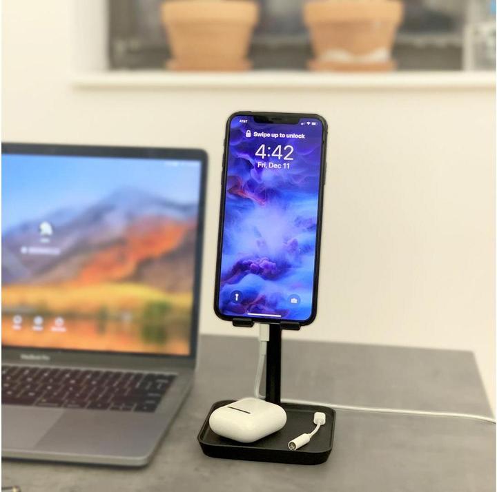 Image du produit Kikkerland Support de téléphone ajustable