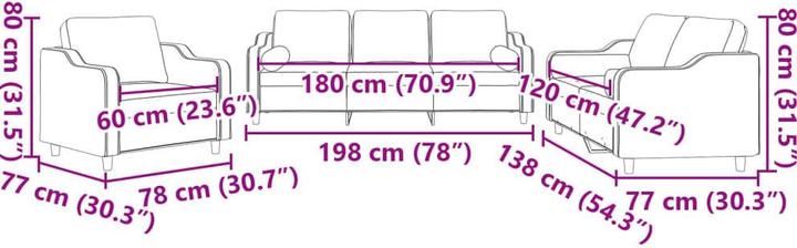 Actual product image vidaXL Sofagarnitur (Upholstery set)