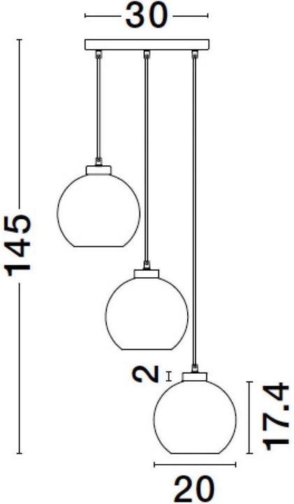 Produktbild Nova Luce Palmer (E27)