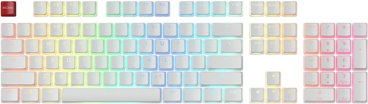 Glorious PC Gaming Race Aura Keycaps