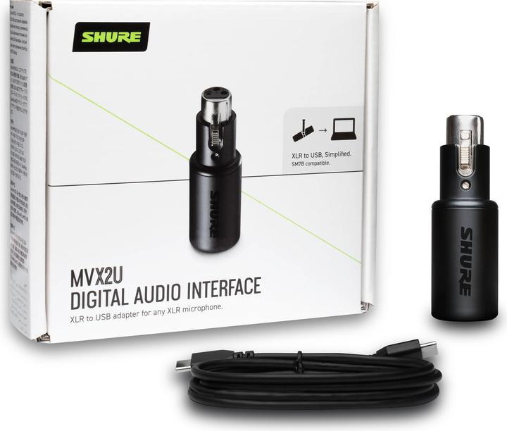 Image du produit Shure Interface audio MOTIV MVX2U (USB)