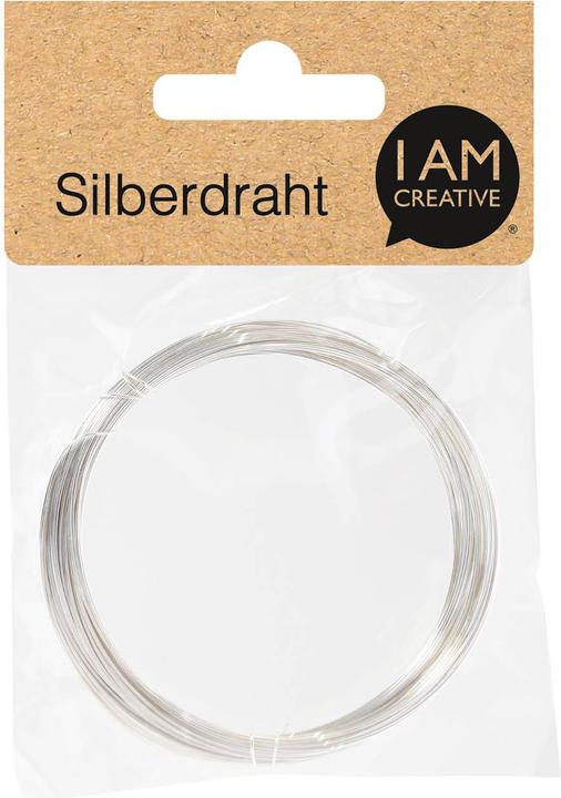 Produktbild I Am Creative Silberdraht (20 m)