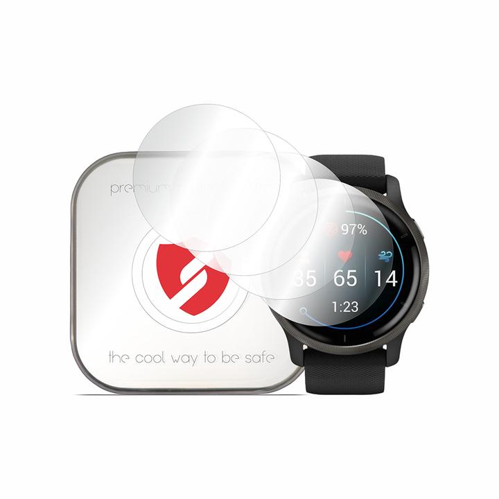 Smart Protection - Premium Classic (4 pack) - Garmin Venu 2 - Clear