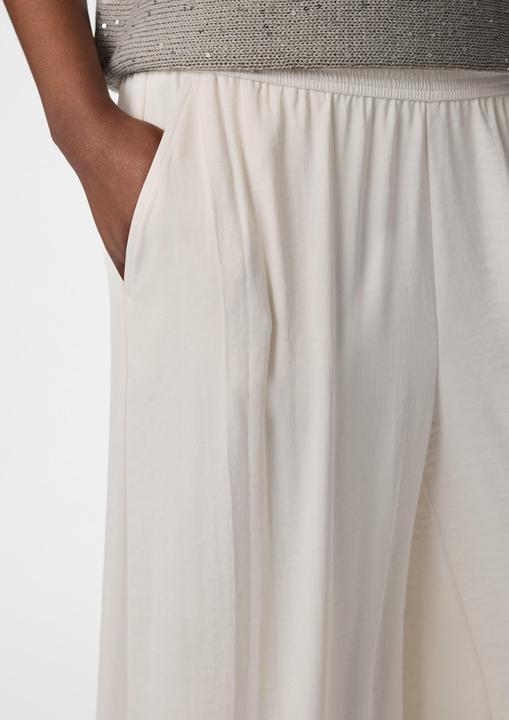 Produktbild Comma Hose Palazzo-Hose aus Satin im Relaxed Fit (36)