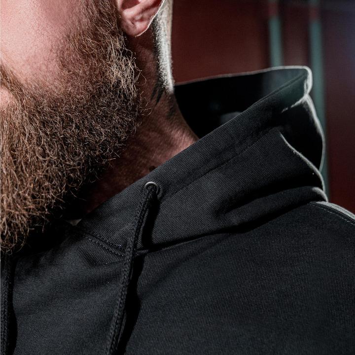 Produktbild Stier Heavy Hoodie Functional Pocket organic cotton S Black (S)