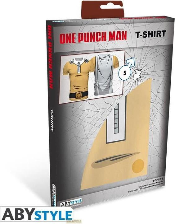 Actual product image ABYstyle ONE PUNCH MAN - Replica T-shirt Saitama man (L)