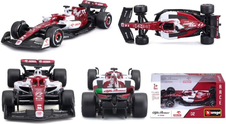 Produktbild Bburago F1 Modellautos ohne Helm