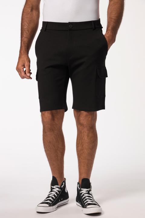Actual product image JP1880 Cargo Bermuda shorts, sweat fabric, cargo pockets, up to size 72 (66)