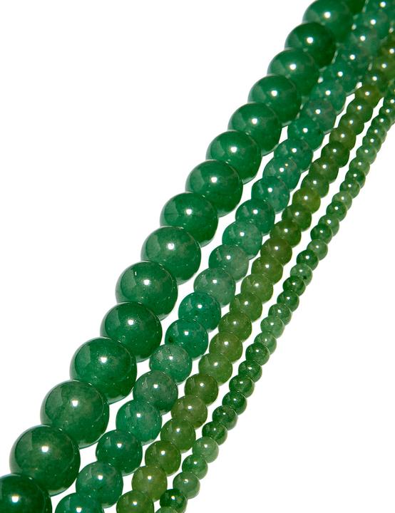 Produktbild Leyda Aventurin Strang grün poliert